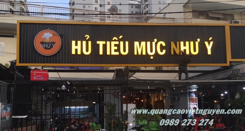 LÀM BẢNG HIỆU GIÁ RẺ TẠI QUẬN 6, THI CÔNG CHUYÊN NGHIỆP BẢO HÀNH DÀI HẠN