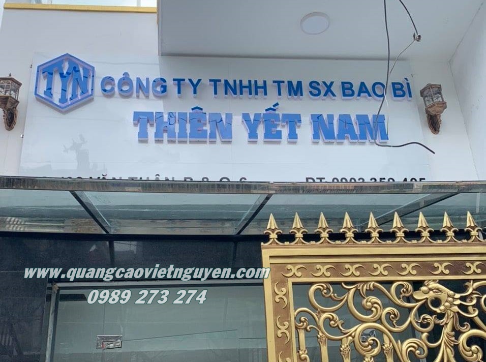 làm bảng hiệu giá rẻ tại Quận 6 - VNGroup