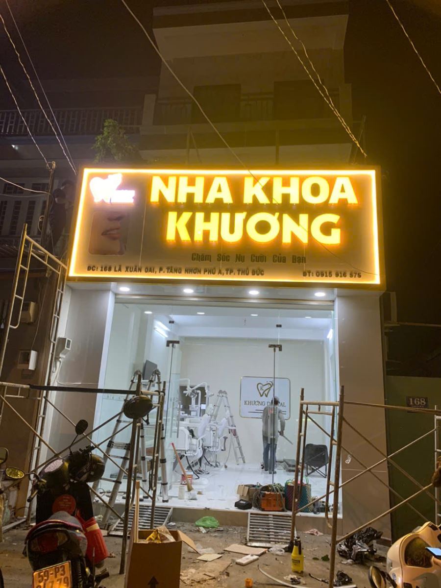 bảng hiệu nha khoa