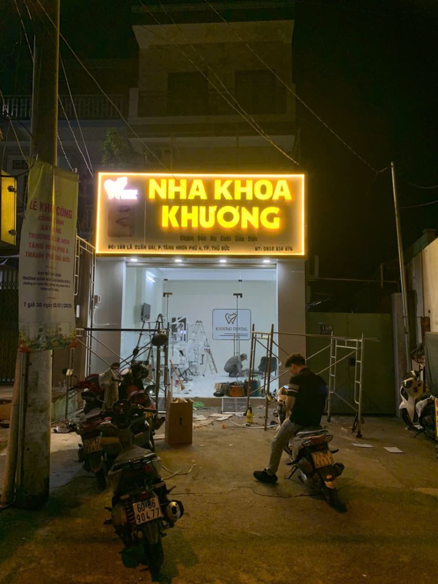 bảng hiệu nha khoa