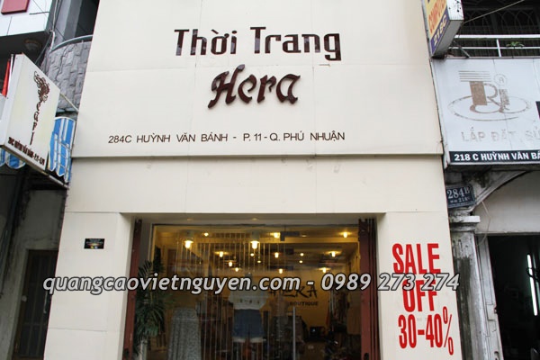 Làm Biển Quảng Cáo Đẹp Cho Shop Quần Áo Thời Trang