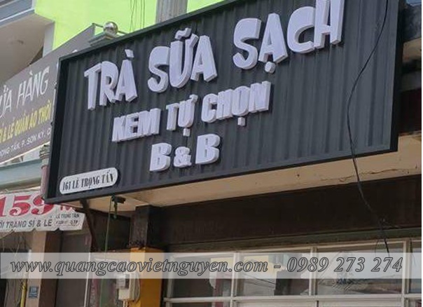TOP 30+ MẪU BẢNG HIỆU TRÀ SỮA ĐẸP THU HÚT KHÁCH HÀNG - QUANG CÁO VIỆT NGUYÊN