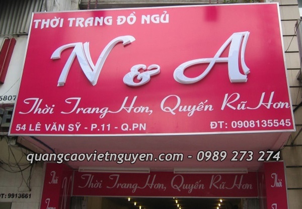 Top Những Mẫu Bảng Hiệu Shop Thời Trang hot nhất 2021, biển vẫy shop quần áo