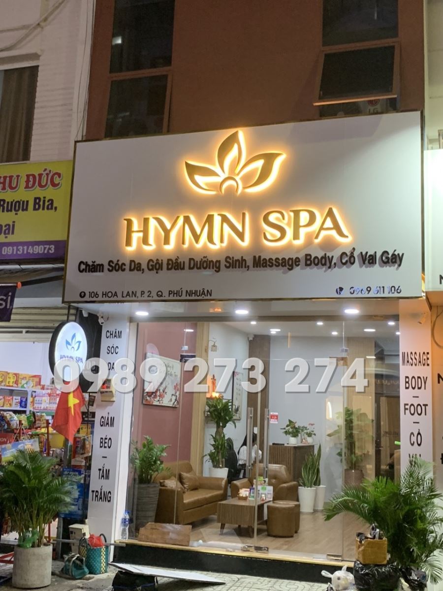 bảng hiệu spa