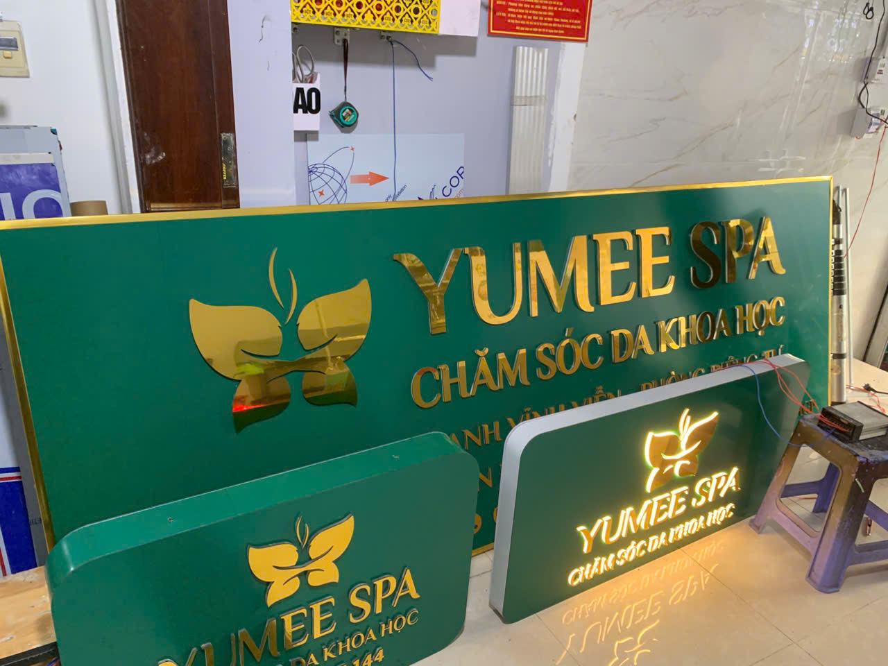 bảng hiệu spa