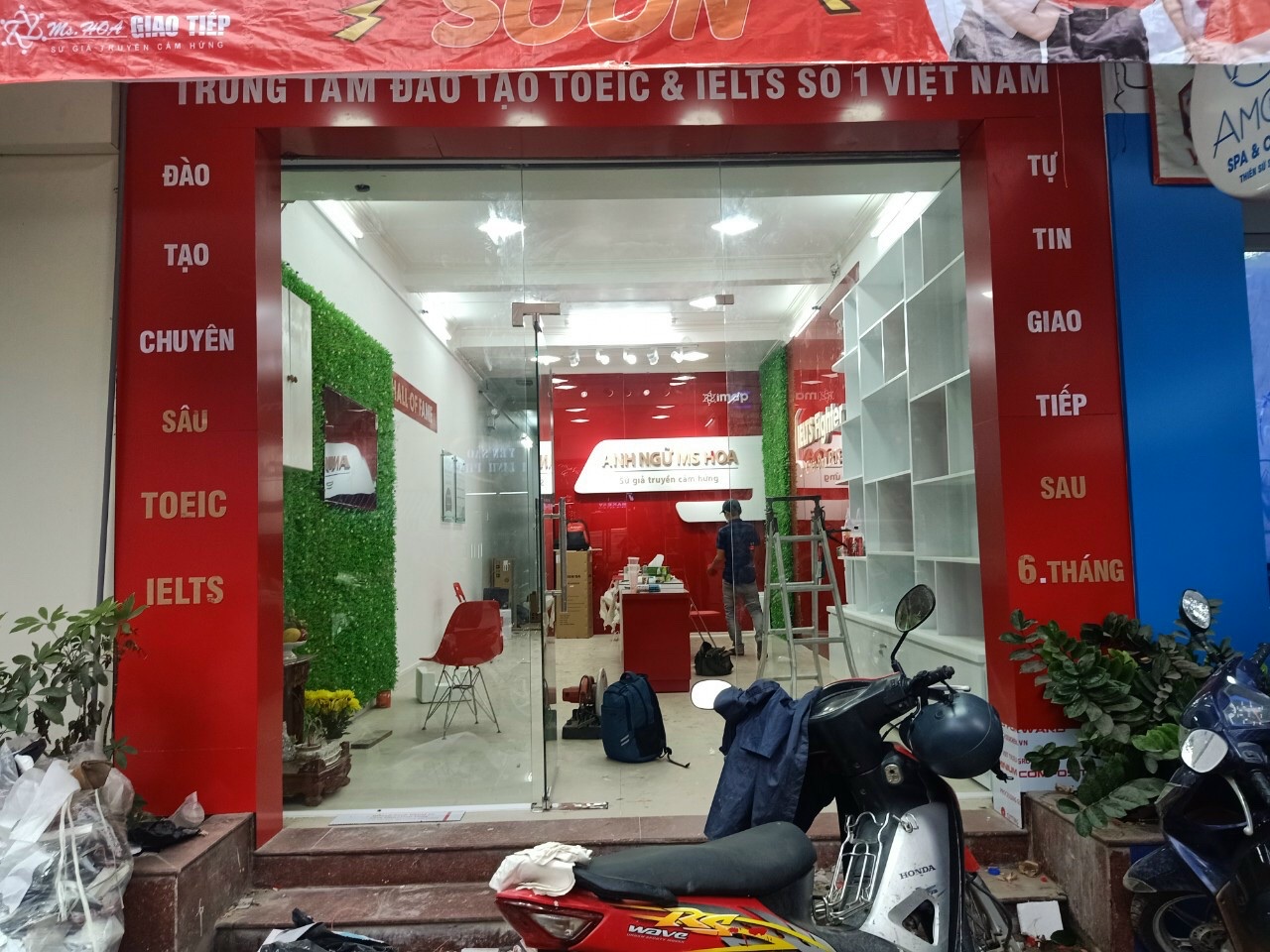 Quy định mới nhất về Bảng hiệu Trung tâm ngoại ngữ