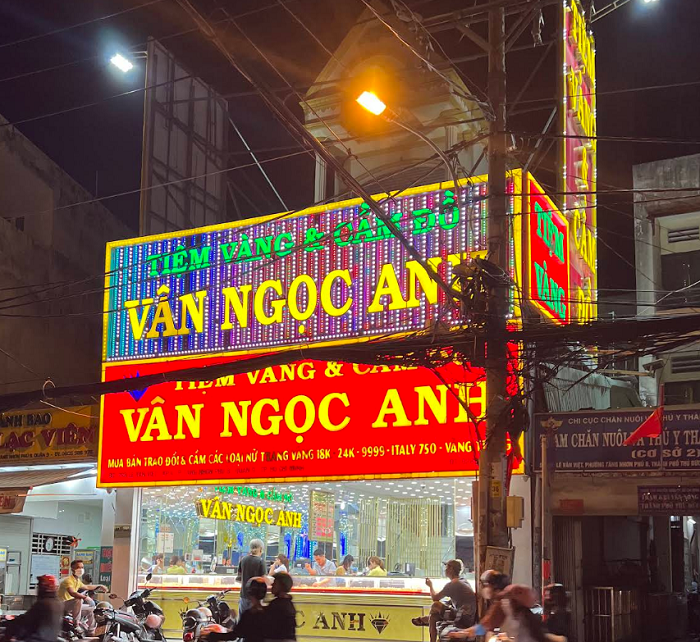 Top 10 bảng hiệu tiệm vàng hot nhất hiện nay, thi công bảng hiệu tiệm vàng tại tphcm