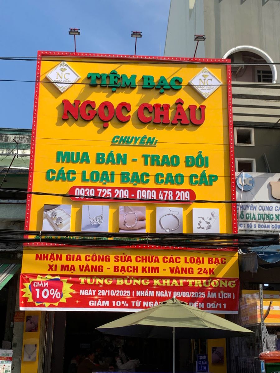 Top 10 bảng hiệu tiệm vàng hot nhất hiện nay, thi công bảng hiệu tiệm vàng tại tphcm